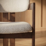 Japandi Stoel Yuki - Walnut