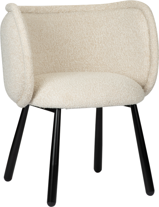Panda Arm Chair White Pearl