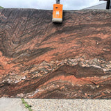 Fusion Red kwartsiet tafel