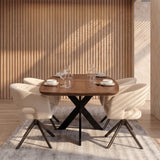 Tafel Amie - Deens Ovaal - Massief eiken