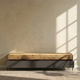 TV-Meubel Boston Groot - 200 cm - Massief Wild Eikenhout