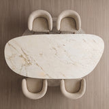 Calacatta Gold marmer organisch 270x130