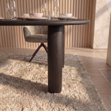 Tafel Yannick - Plat Ovaal - Massief Eikenhout