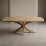 Deens Ovaal Eikenhout - Matrix Retro Hout