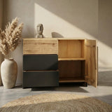 TPT Ladekast Toronto - Kommode II - Massief Wild Eikenhout