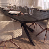 Tafel Tome - Deens Ovaal - Massief Eiken