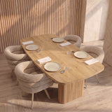 Tafel Kimberly - Deens Ovaal - Massief eiken