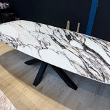 Table à manger Belvedere - Ovale danoise (100 x 220 cm)