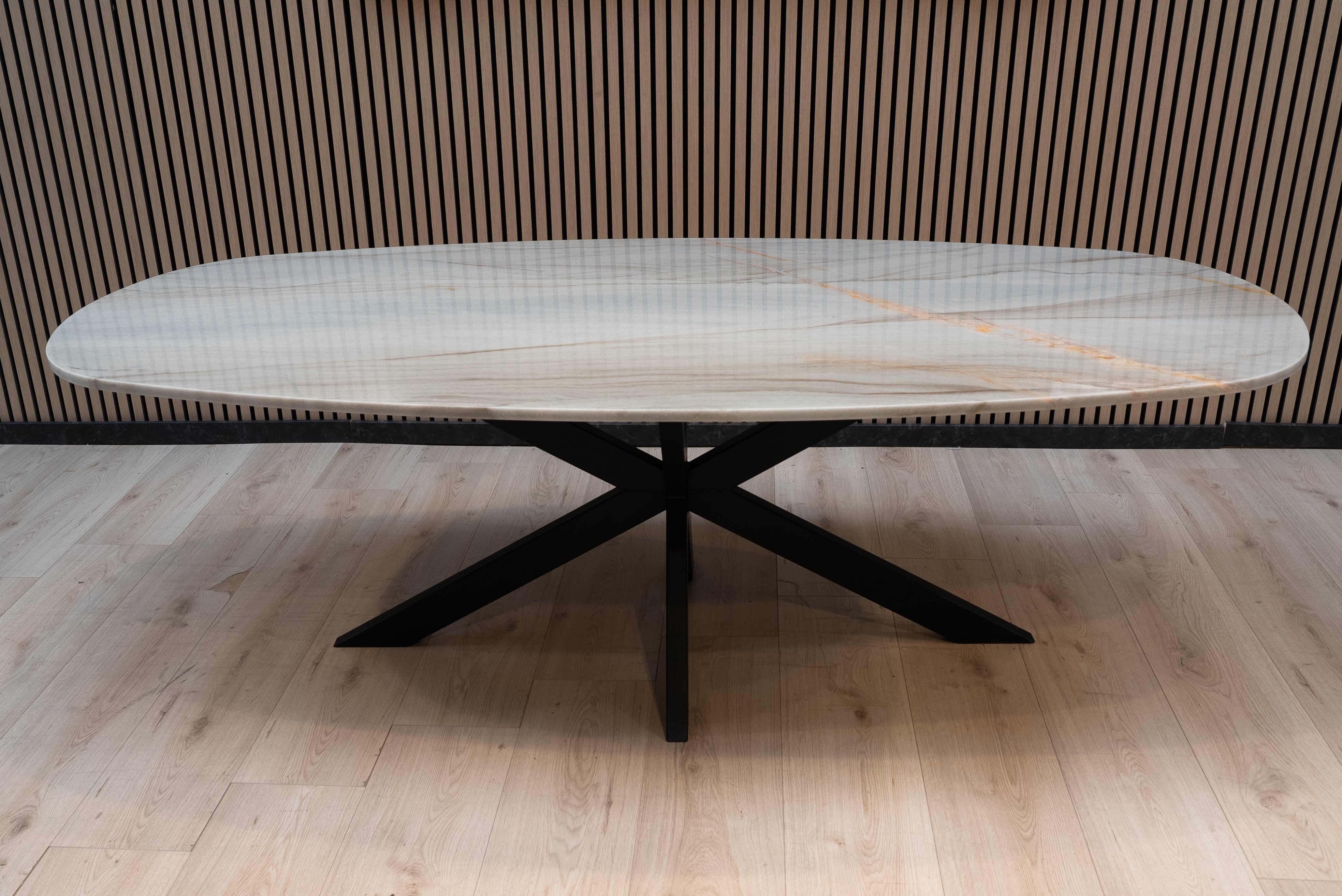 Mediterraneo Eetkamertafel - Deens Ovaal - (100x220cm)