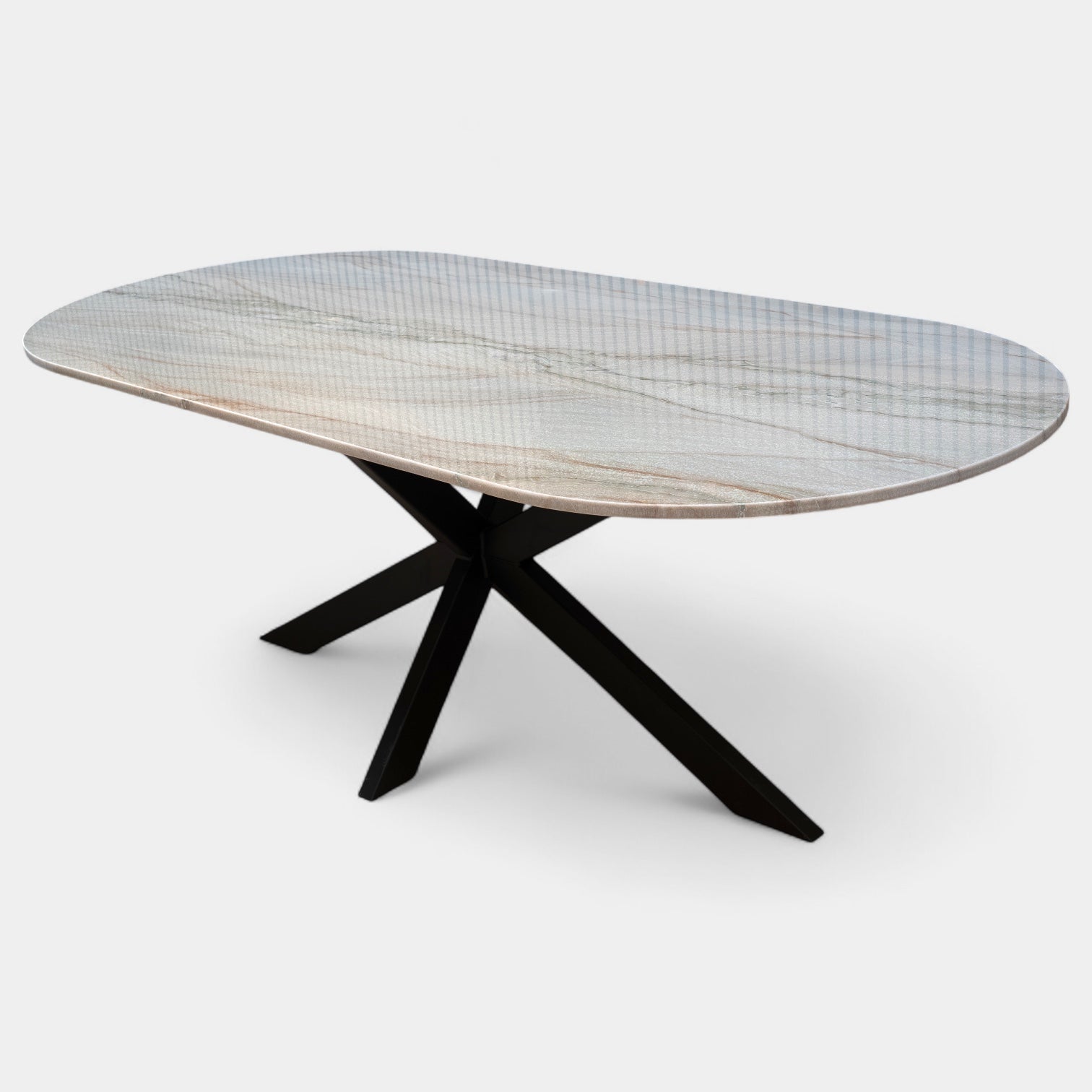 Mediterraneo Eetkametafel - Plat Ovaal (100x220 cm)