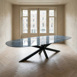 XL Tafel Carol - Deens Ovaal - Kwartsiet