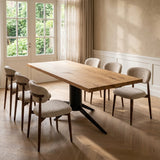 Tafel Roxy - Rechthoekig - Massief Eikenhout