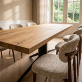 Tafel Roxy - Rechthoekig - Massief Eikenhout