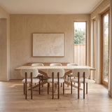 Tafel Nane - Rechthoekig - Massief Eikenhout
