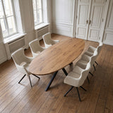 Tafel Nico - Ovaal - Massief Eikenhout