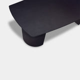 Tafel Deens Ovaal Eikenhout - Half Rond - Donker Eiken