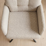Eetkamerstoel Gina - Draaibaar - Beige