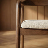 Japandi Eetkamerstoel Nagi – Walnut