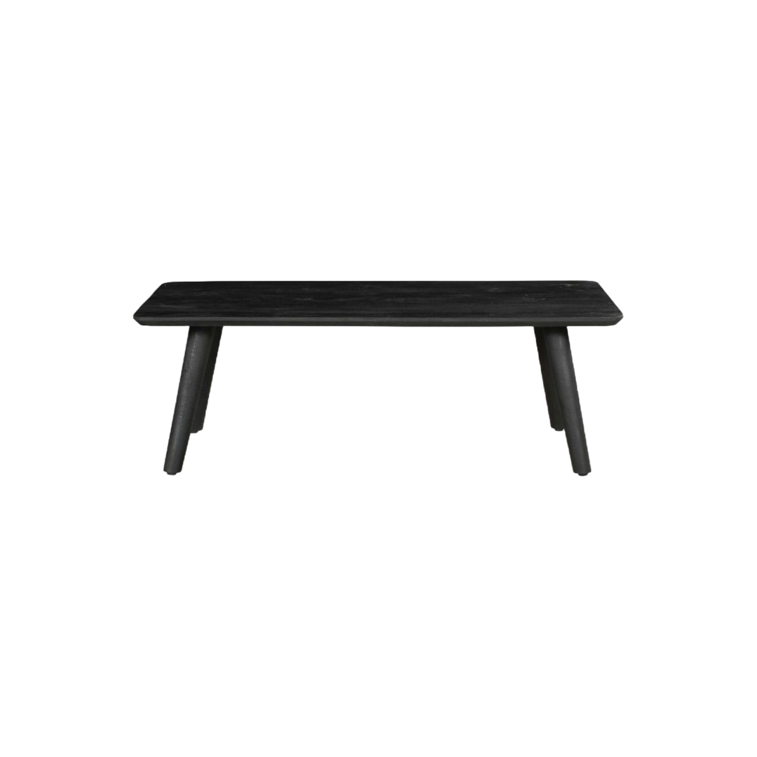 Salontafel Omaha Zwart | 130 cm - Inrichting Op Maat