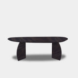 Tafel organisch eikenhout - Set Driehoek - Dark Grey