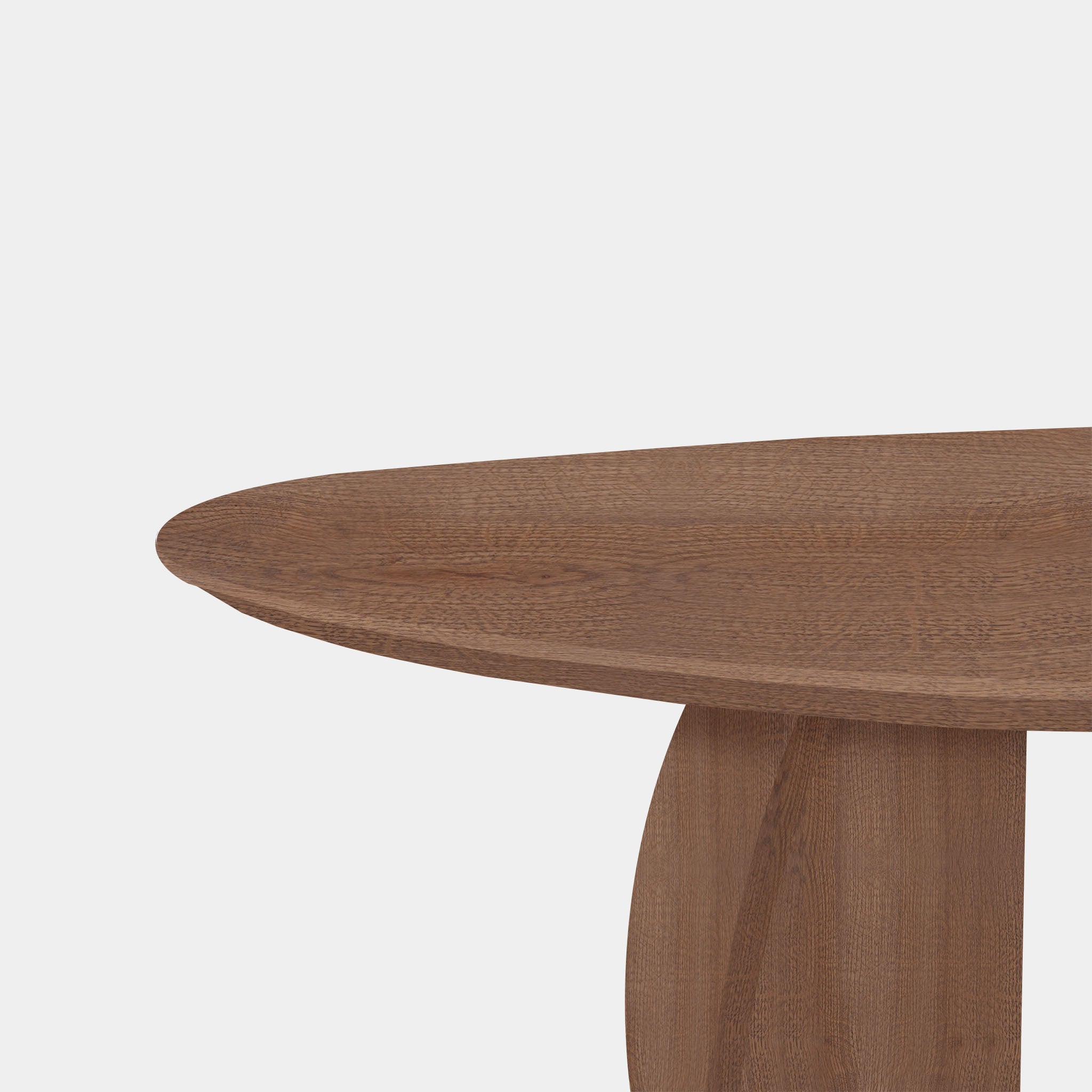 Tafel organisch eikenhout - Set Driehoek - Cinnamon