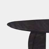 Tafel organisch eikenhout - Set Driehoek - Dark Grey