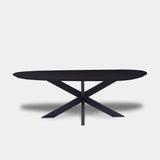 Tafel organisch eikenhout - Matrix XL - Donker Eiken