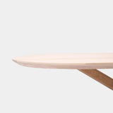 Tafel organisch eikenhout - Matrix Hout - Onbehandeld