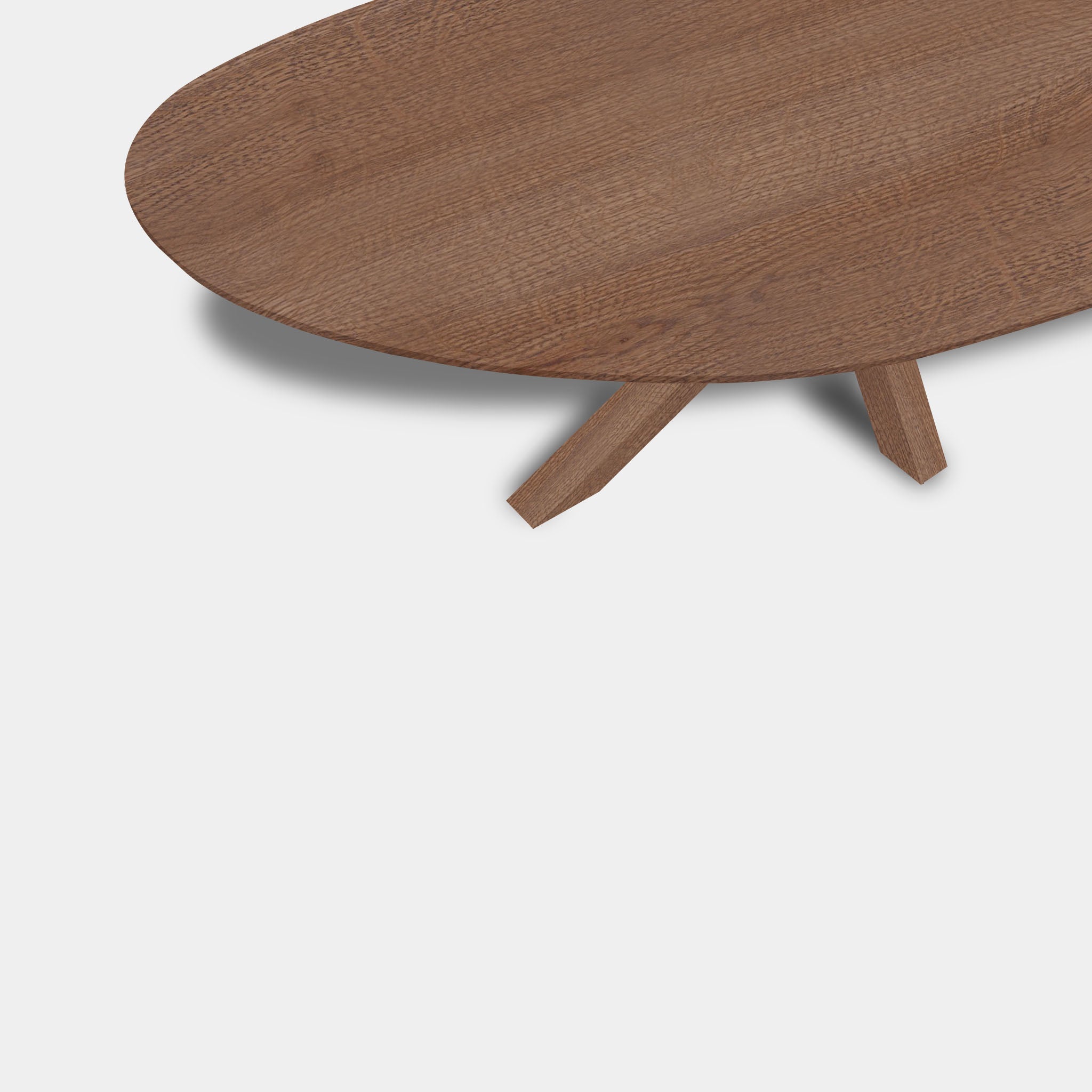 Tafel organisch eikenhout - Matrix Hout - Cinnamon