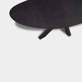 Tafel organisch eikenhout - Matrix Hout - Night Glow