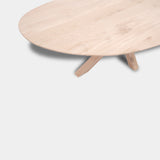 Tafel organisch eikenhout - Matrix Hout - Onbehandeld
