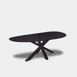 Tafel organisch eikenhout - Matrix Hout - Night Glow