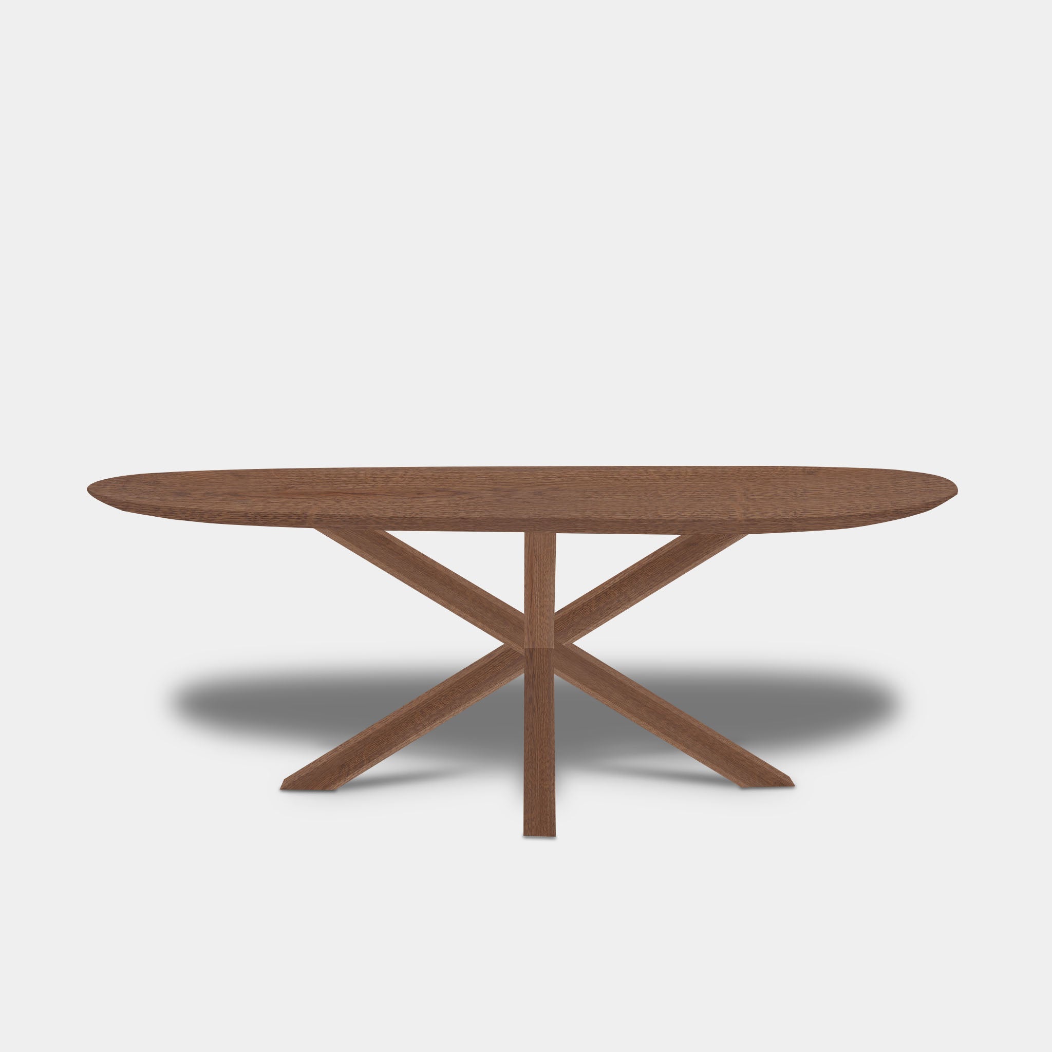 Tafel organisch eikenhout - Matrix Hout - Cinnamon
