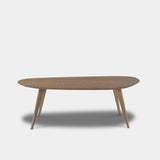 Tafel organisch eikenhout - Hout Onderstel - Pura Natura