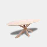 Table Oval Oak - Matrix Wood - Untreated