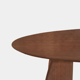 Tafel Ovaal Eikenhout - Set Driehoek - Toscane 102