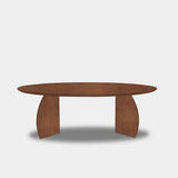 Tafel Ovaal Eikenhout - Set Driehoek - Toscane 102