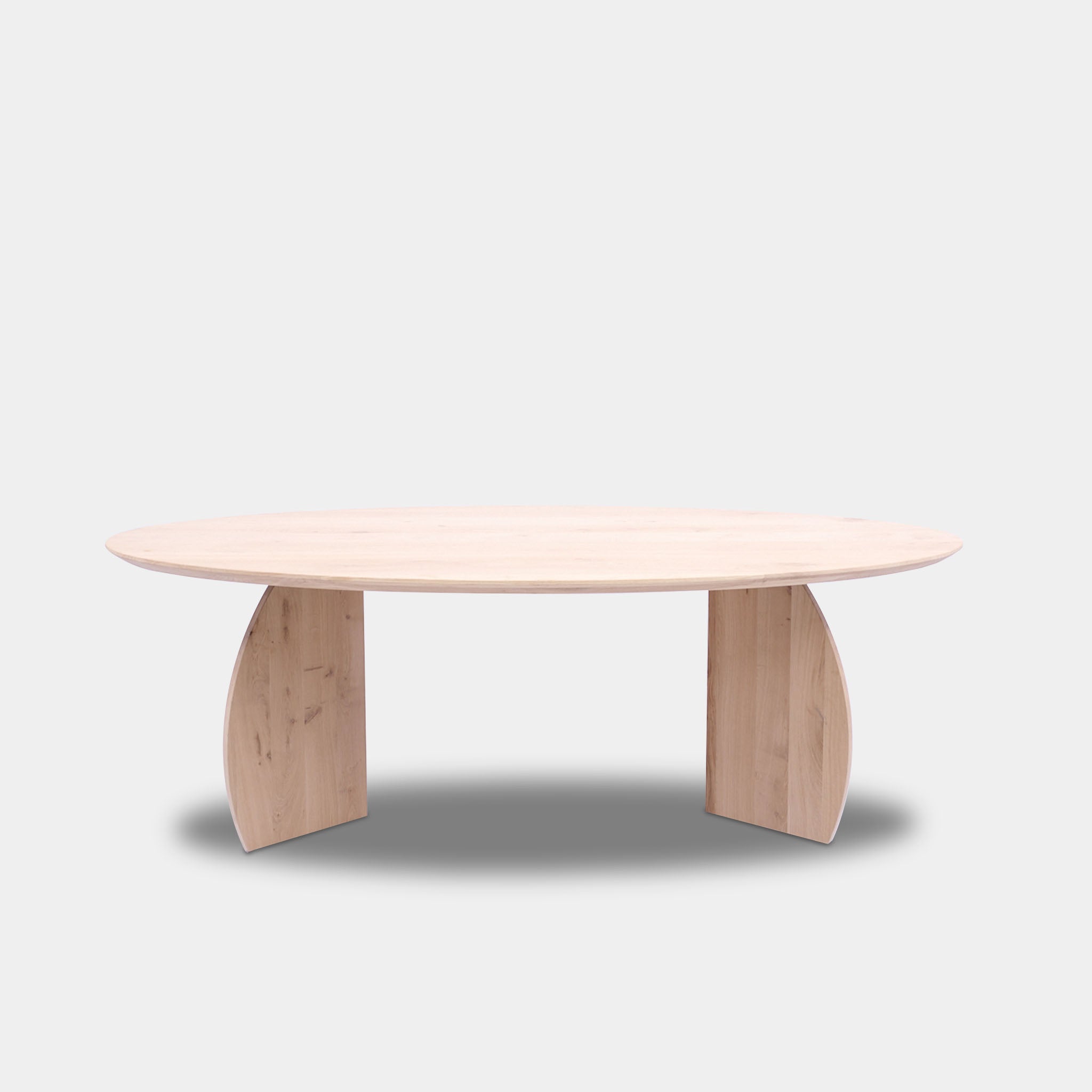 Table Oval Oak - Set Triangle - Untreated