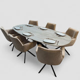 Table à manger Mediterraneo - Ovale plate (100x220 cm)