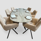 Table à manger Mediterraneo - Ovale plate (100x220 cm)