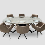 Table à manger Mediterraneo - Ovale plate (100x220 cm)