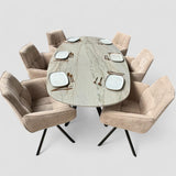 Table à manger Mediterraneo - Ovale plate (100x220 cm)