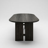 Tafel Lilly - Plat Ovaal - Massief Eikenhout