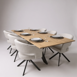 Tafel Rechthoekig Eikenhout - Matrix - Pura Natura