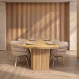 Tafel Kimberly - Deens Ovaal - Massief eiken