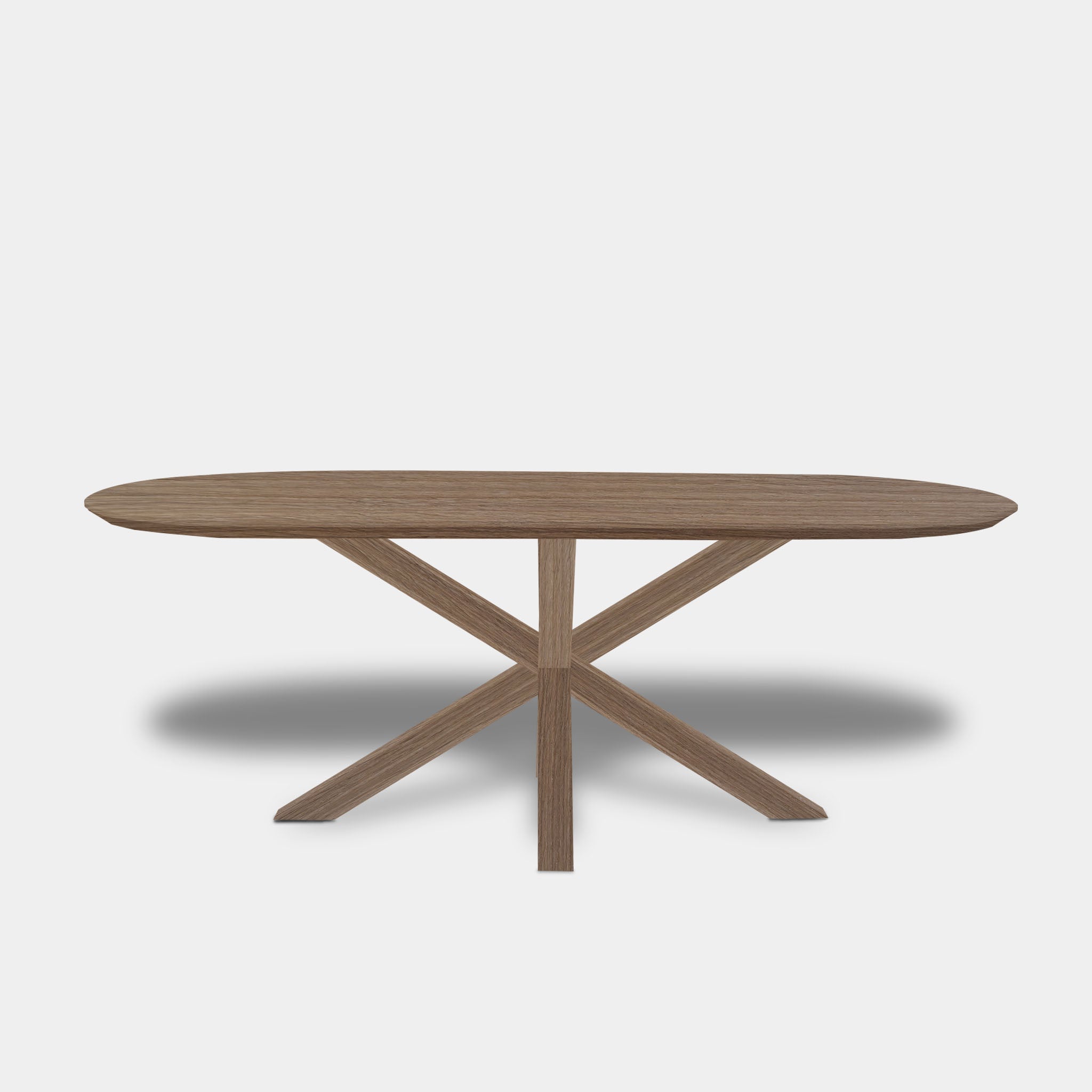 Table plate ovale en chêne - Matrix Wood - Pura Natura