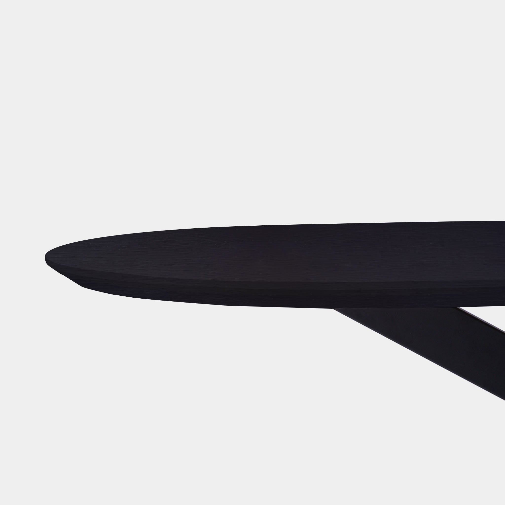 Tafel Plat Ovaal Eikenhout - Matrix XL - Donker Eiken