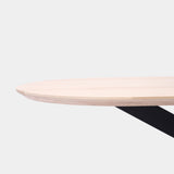 Tafel Plat Ovaal Eikenhout - Matrix - Onbehandeld