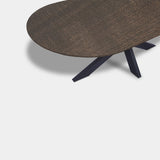 Tafel Plat Ovaal Eikenhout - Matrix - Zand