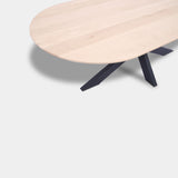 Tafel Plat Ovaal Eikenhout - Matrix - Onbehandeld